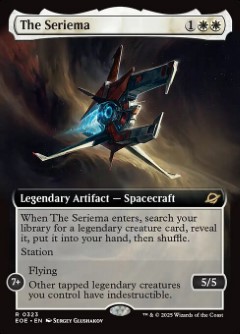 The Seriema Edge of Eternities Bordless